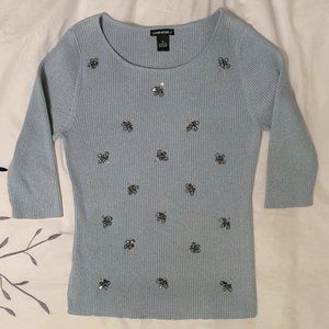 Lauren Michelle 3/4 Sleeve Sweater